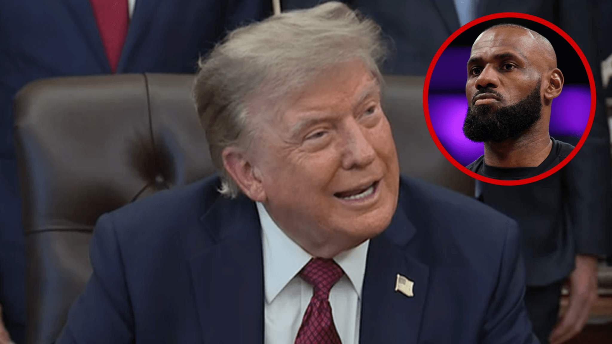 President Trump Stirs Controversy with 'Maybe' Racism Comment on LeBron James